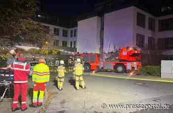 FW-E: Brand im Untergeschoss eines Bürogebäudes