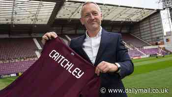 Analytical approach identified Critchley as the ideal candidate to improve Hearts, says Tynecastle chief McKinlay