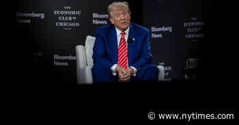 In Bloomberg Interview, Trump Declines to Comment on Speaking With Putin