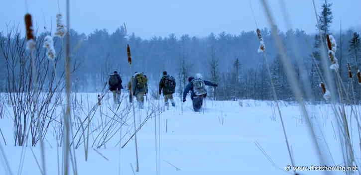 James McDougall in Brutal Wilderness Survival Film 'Whiteout' Trailer