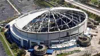 Tampa Bay Rays' stadium won't be ready for start of 2025 after being battered by Hurricane Milton