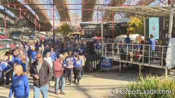 Celebrate Blues home opener with free pregame party