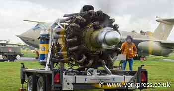 Wartime aircraft engine brought to life for first time at museum since 1945