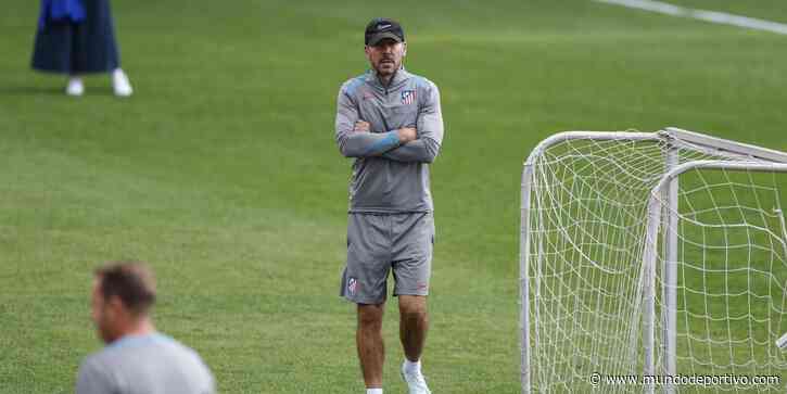 Entrenamiento del Atlético con ‘Cholina’