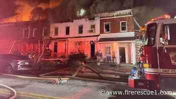 2 dead in Baltimore 5-alarm fire