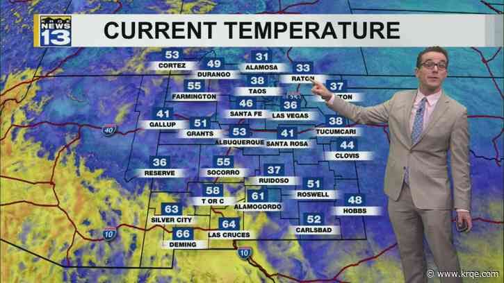 Cooler, windy, & precipitation ahead