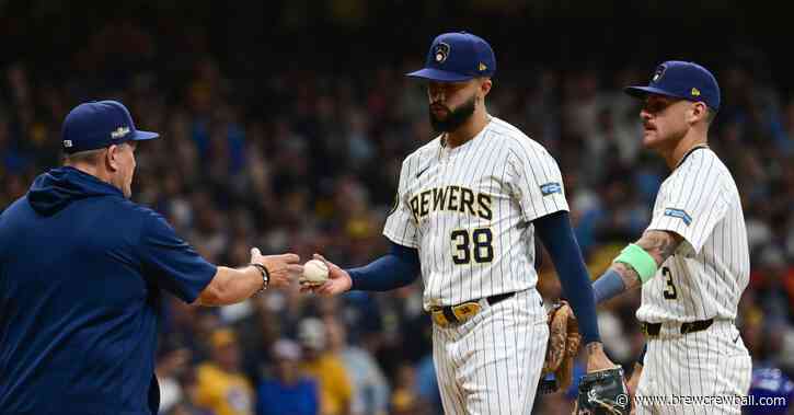 The Brewers should (probably) trade Devin Williams