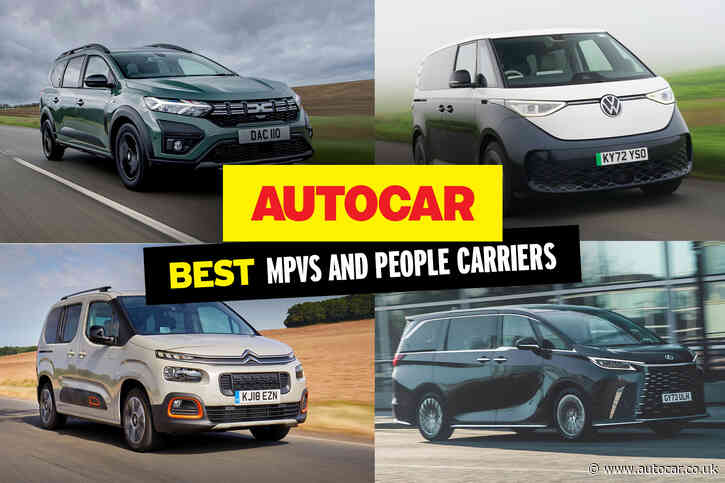 2024's best small MPVs and people carriers – driven and tested