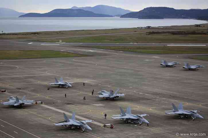 Navy: Fighter jet with two on board crashed in Washington state during training