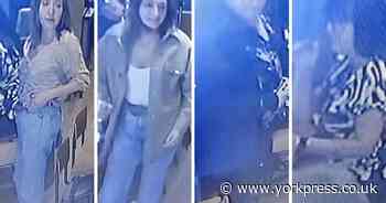 CCTV appeal after £174 North Yorkshire café bill goes unpaid