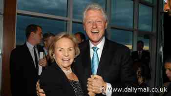 Bill Clinton calls Ethel Kennedy the 'cat's meow' who would 'flirt' with him in bizarre funeral eulogy