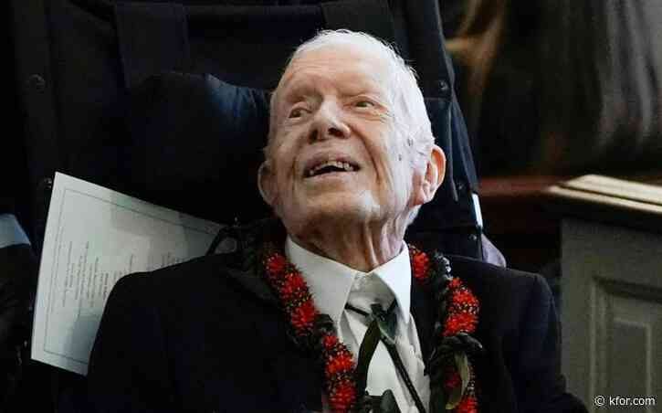 Jimmy Carter achieves goal of voting for Kamala Harris