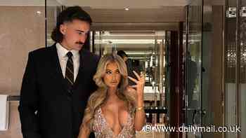 The AFL's most controversial commentator hits the footy star boyfriend of Australia's hottest WAG with a damning insult as the pair get into a war of words