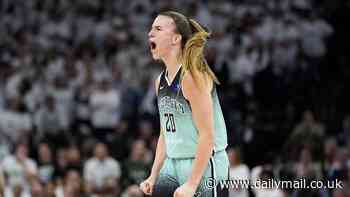 Sabrina Ionesu's incredible game-winning three-pointer puts New York Liberty a game away from WNBA title