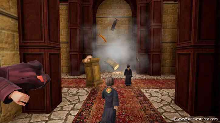 I destroyed wizard school with an infinite cloning spell in this pixel-perfect parody of the PS1 Harry Potter games that's my Steam Next Fest highlight