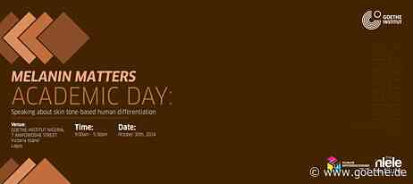 Info Session : 30.10.2024, Melanin Matters Academic Day