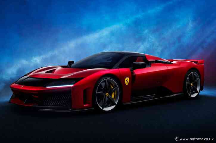 Ferrari F80 succeeds LaFerrari with 1184bhp F1 V6 powertrain