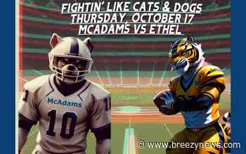 Happening today: McAdams and Ethel to meet in annual county rivalry