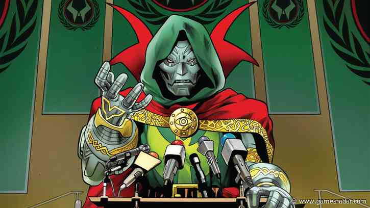 Doctor Doom will become emperor of the Marvel Universe in Marvel's "biggest and most shocking event ever"