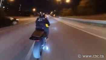 Motorcyclist allegedly going 250 km/h charged after posting chase video online