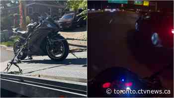 Ontario motorcyclist films himself speeding at more than 250 km/h, gets charged: police