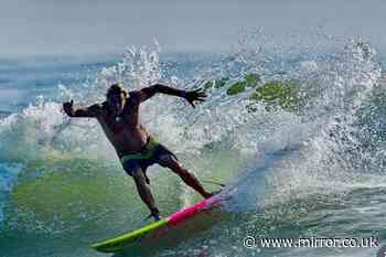 Surfer survives 'gnarly' shark attack as predator had a whole foot in its mouth