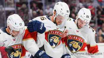 Panthers' Barkov skates in step toward return