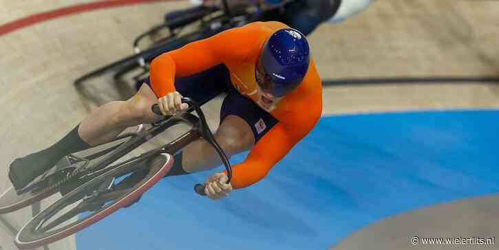 Harrie Lavreysen strandt verrassend in halve finale van de Keirin op WK