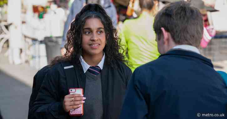 Vile behaviour from underage Avani Nandra-Hart’s older boyfriend with vulgar comments in EastEnders