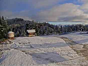 PSA: Metro Vancouver ski hills just received the first snow of the season