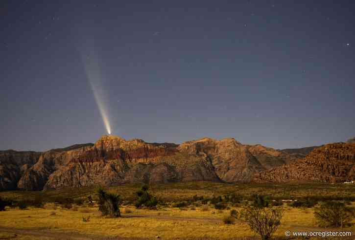 Here’s how long the comet will be visible in Southern California