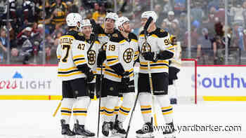 NHL Game Recap: Bruins Earn 1st Road Victory Of The Season, Defeating Avalanche 5-3