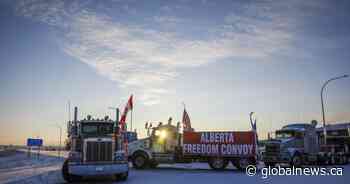 Protesters convicted of mischief at Alberta blockade to be sentenced next year