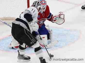 Liveblog: Montembeault starts again for Habs vs. Kings