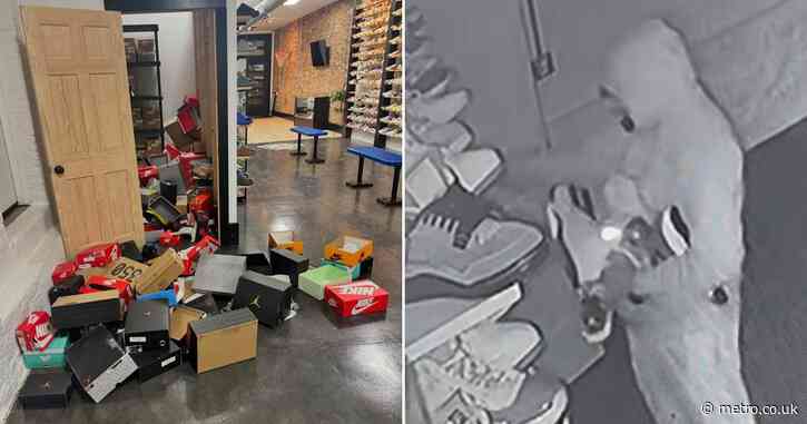 Mystery as thieves steal 100 shoes – but only the right foot ones