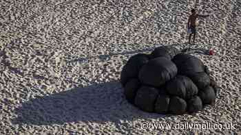 Black blob appears on Tamarama Beach in Sydney