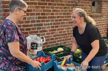 Bei Franziska Schneider wird der Carport samstags zum Marktplatz