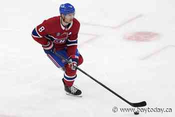 Canadiens defenceman Mike Matheson exits vs. Kings with upper-body injury