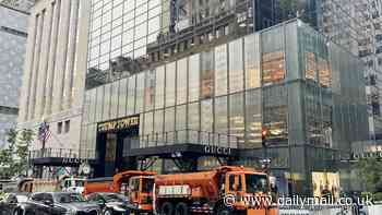 Man plunges 50ft between floors inside Trump Tower in New York City