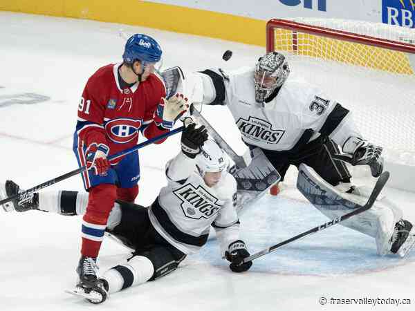 Rittich stops 25 shots, Los Angeles Kings beat Montreal Canadiens 4-1