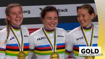 GB win women's team sprint gold at World Championships