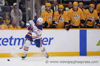 Kulak scores twice and McDavid gets first goal of season as Oilers beat Predators 4-2