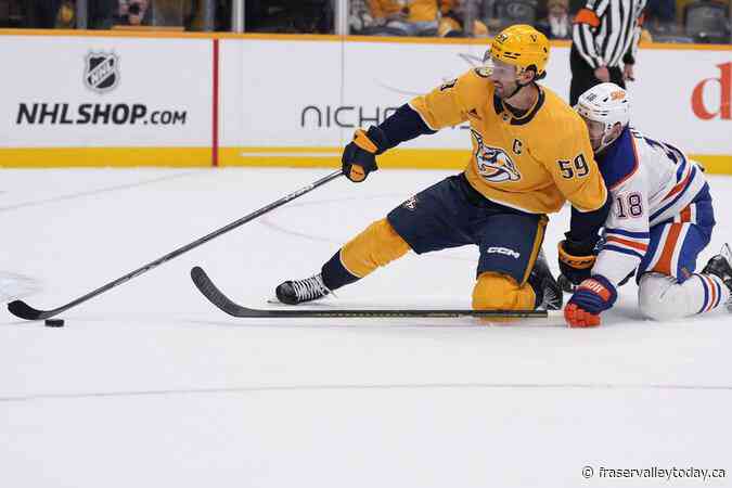 Kulak scores twice and McDavid gets first goal of season as Oilers beat Predators 4-2