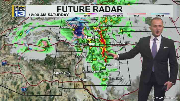 Heavy rain, mountain snow on the way this weekend