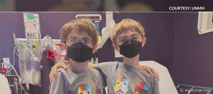 Two brothers receive life-changing medical treatment from UNMH