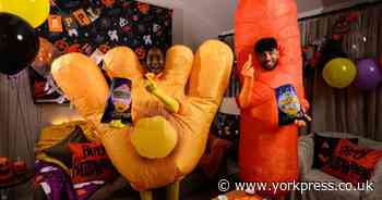 Giant Wotsit and Monster Munch costumes return for Halloween