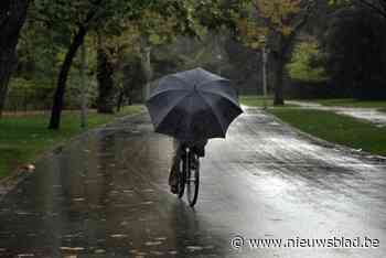 Kans op regen in westen en centrum, later droog met opklaringen