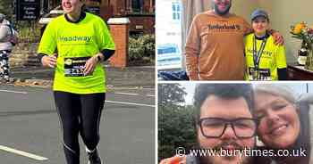 ‘Emotional’ moment as Tom cheers sister on at Manchester half-marathon