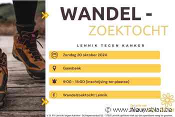 Lennikse vzw tegen kanker organiseert zondag een wandelzoektocht