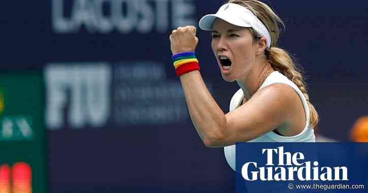 American Danielle Collins says she’s changed her mind about quitting tennis